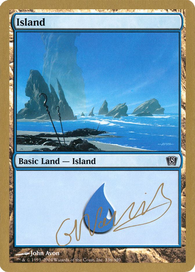 Island (gn336) (Gabriel Nassif) [World Championship Decks 2004] | Yard's Games Ltd