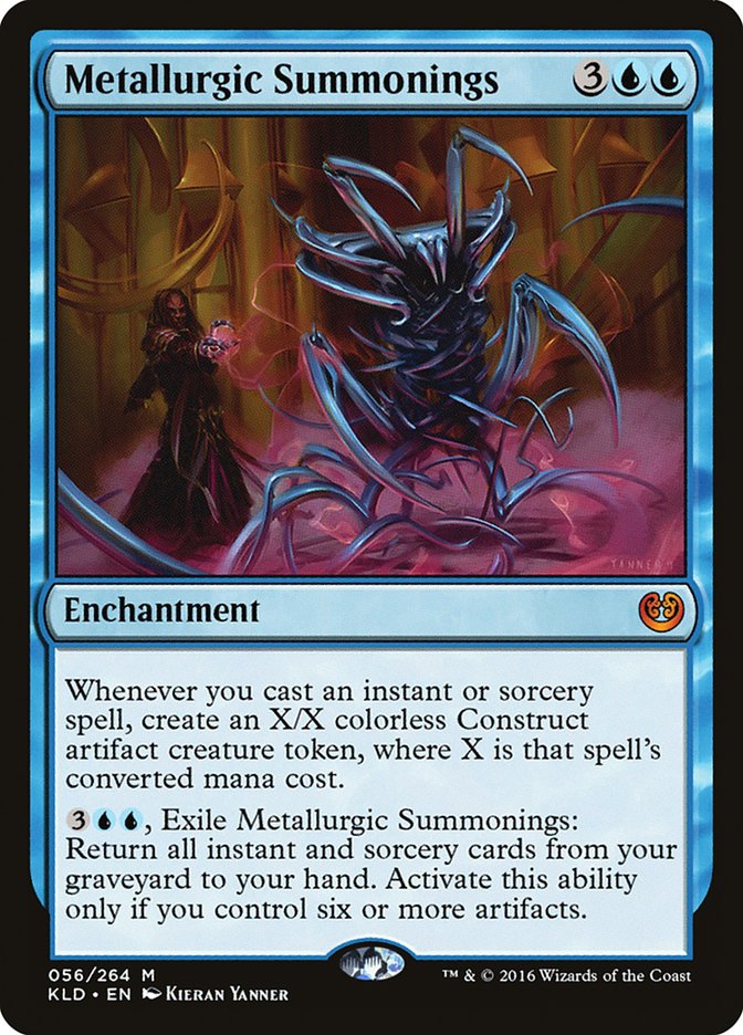 Metallurgic Summonings [Kaladesh] | Yard's Games Ltd