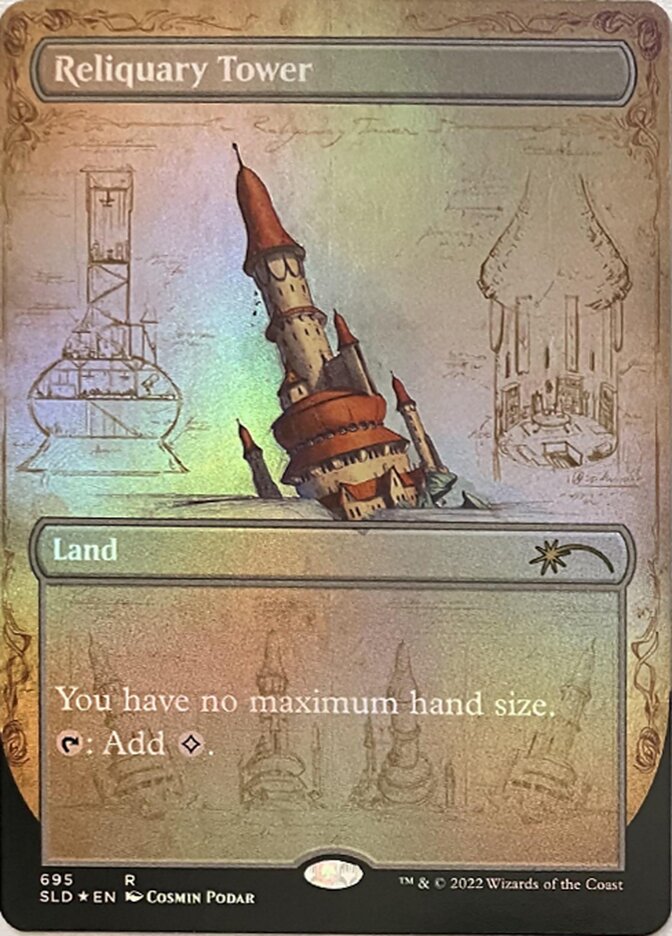 Reliquary Tower (Blueprint) [Secret Lair Drop Promos] | Yard's Games Ltd