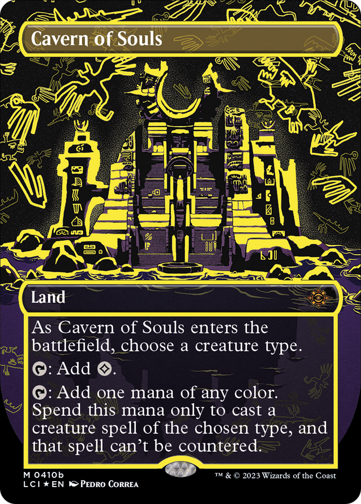 Cavern of Souls (0410b) (Borderless) [The Lost Caverns of Ixalan] | Yard's Games Ltd