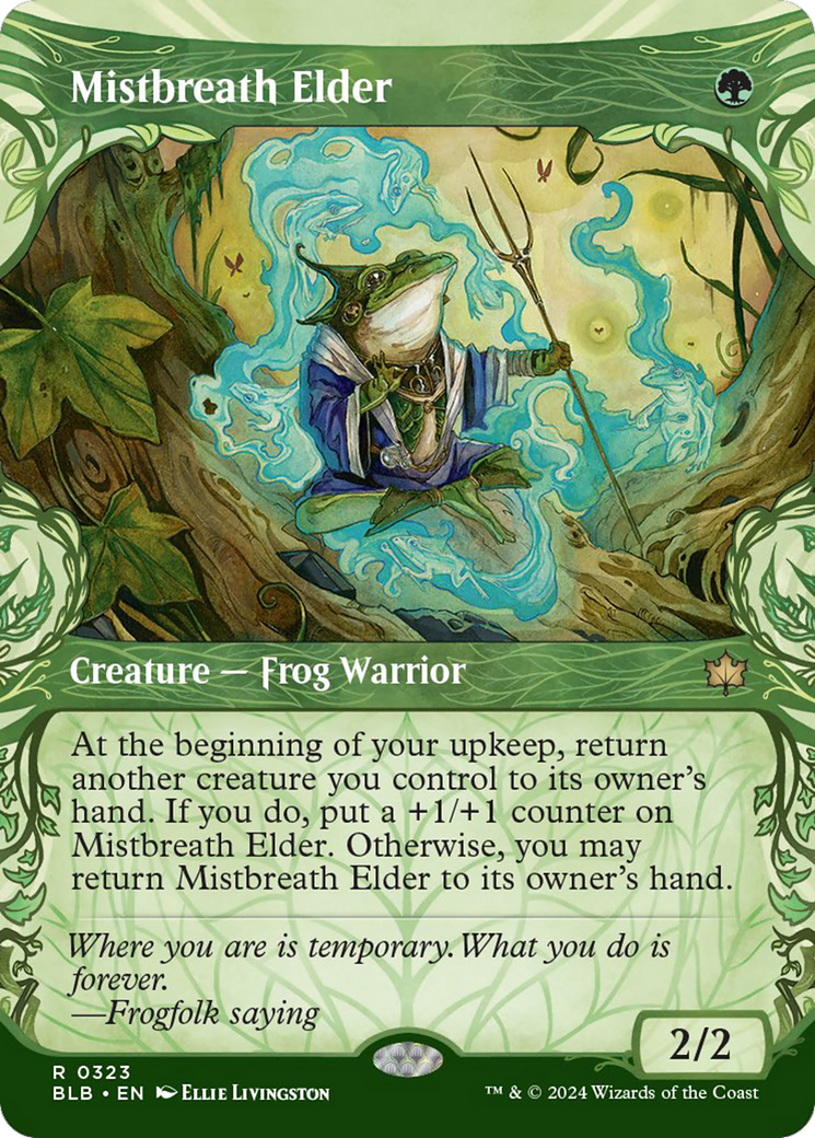 Mistbreath Elder (Showcase) [Bloomburrow] | Yard's Games Ltd