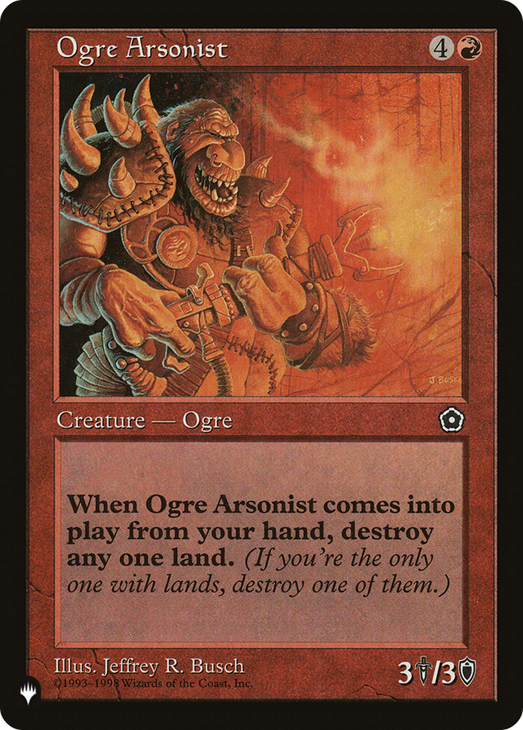 Ogre Arsonist [The List] | Yard's Games Ltd