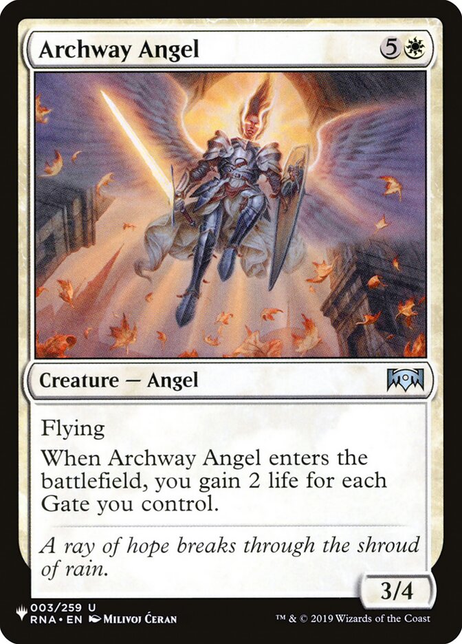 Archway Angel [The List] | Yard's Games Ltd