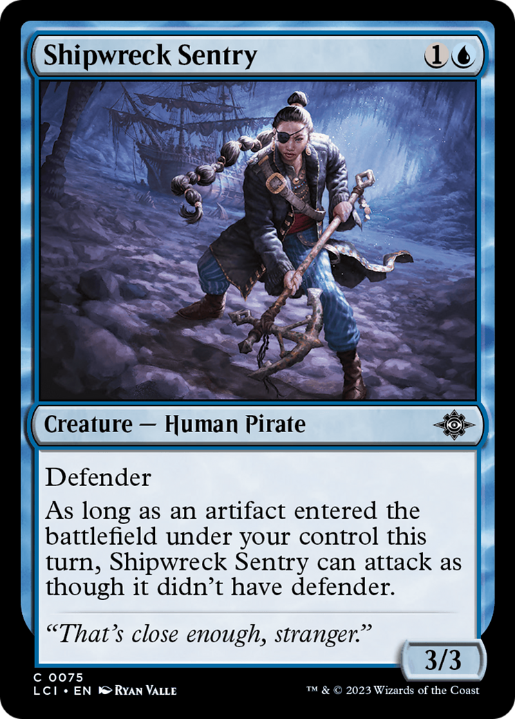 Shipwreck Sentry [The Lost Caverns of Ixalan] | Yard's Games Ltd