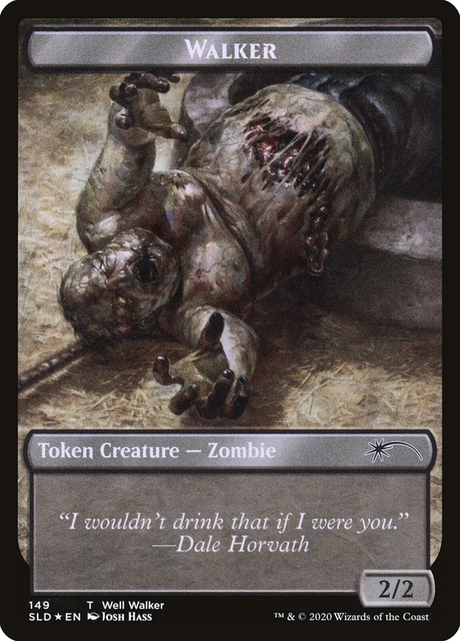 Walker Token (149 // 150) Double-Sided Token [Secret Lair Drop Series] | Yard's Games Ltd