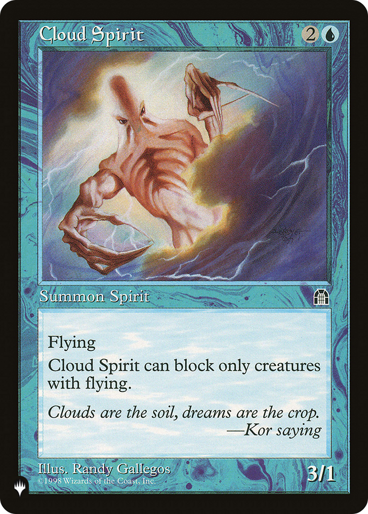 Cloud Spirit [The List Reprints] | Yard's Games Ltd