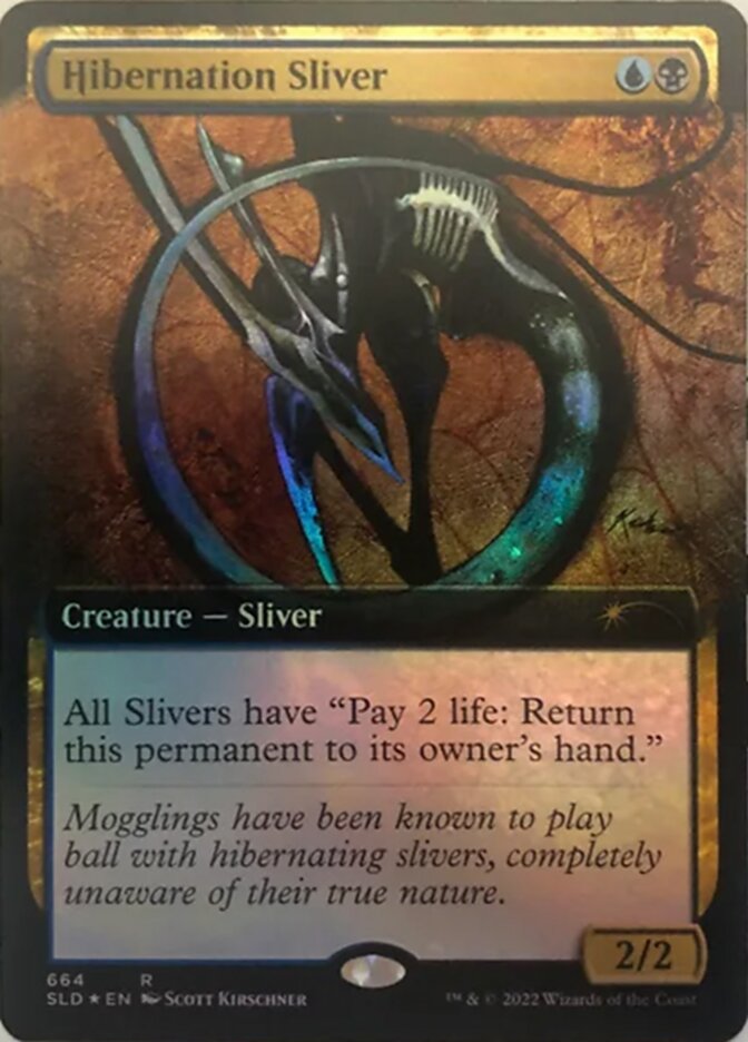 Hibernation Sliver (Extended Art) [Secret Lair Drop Promos] | Yard's Games Ltd