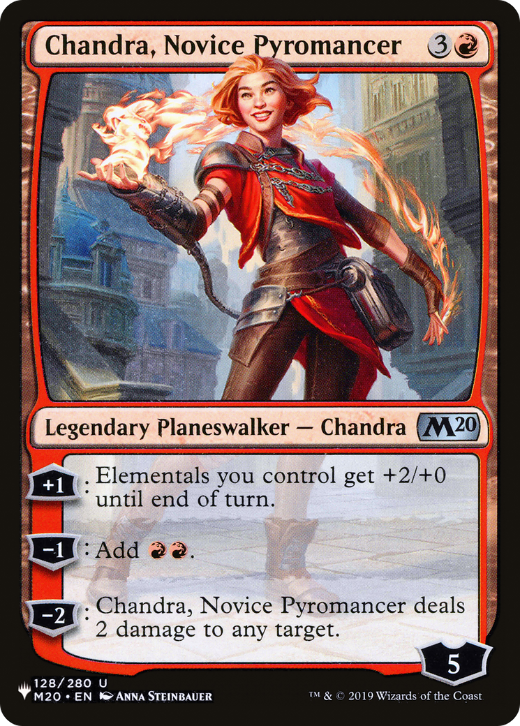 Chandra, Novice Pyromancer [The List] | Yard's Games Ltd