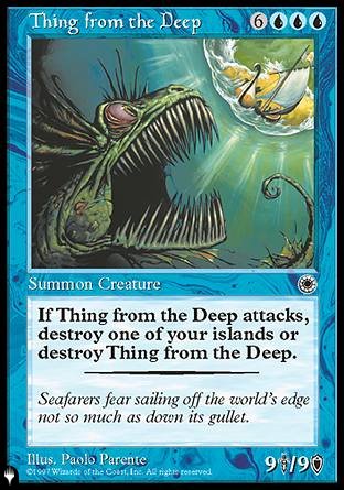 Thing from the Deep [The List] | Yard's Games Ltd