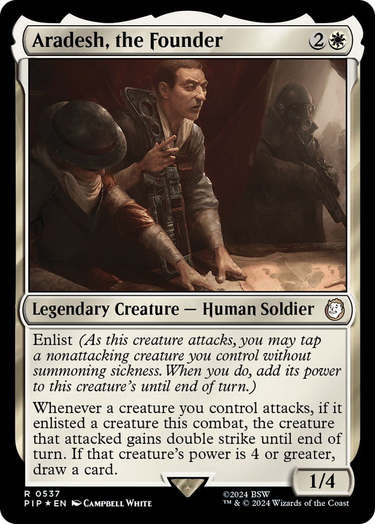 Aradesh, the Founder (Surge Foil) [Fallout] | Yard's Games Ltd