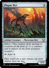 Plague Myr [Phyrexia: All Will Be One Commander] | Yard's Games Ltd