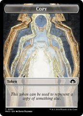 Dragon // Copy Double-Sided Token [Modern Horizons 3 Commander Tokens] | Yard's Games Ltd