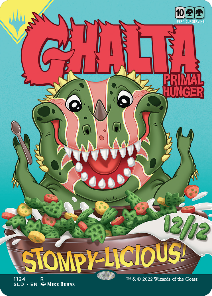 Ghalta, Primal Hunger (Borderless) [Secret Lair Drop Series] | Yard's Games Ltd