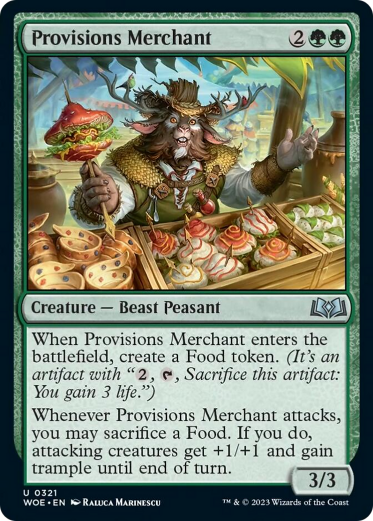 Provisions Merchant [Wilds of Eldraine] | Yard's Games Ltd