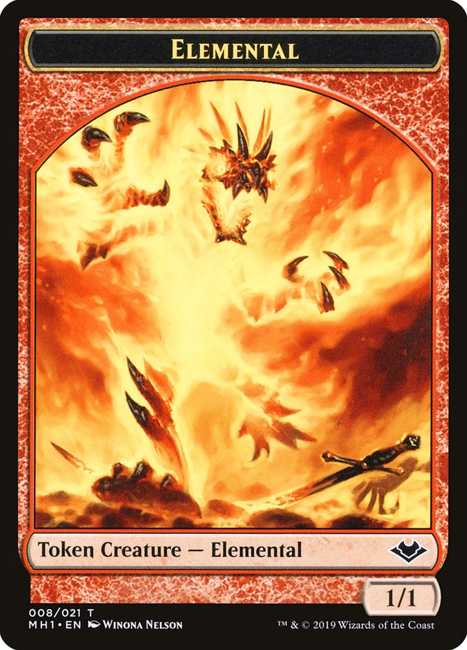 Elemental Token (008/021) [Modern Horizons Tokens] | Yard's Games Ltd