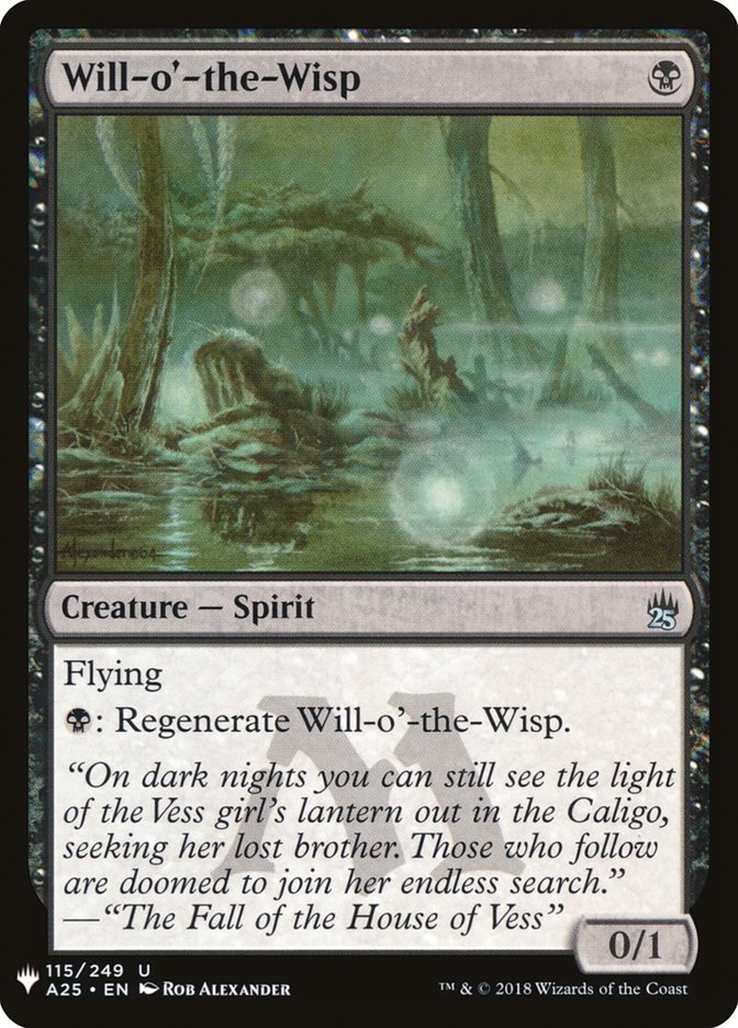 Will-o'-the-Wisp [Mystery Booster] | Yard's Games Ltd