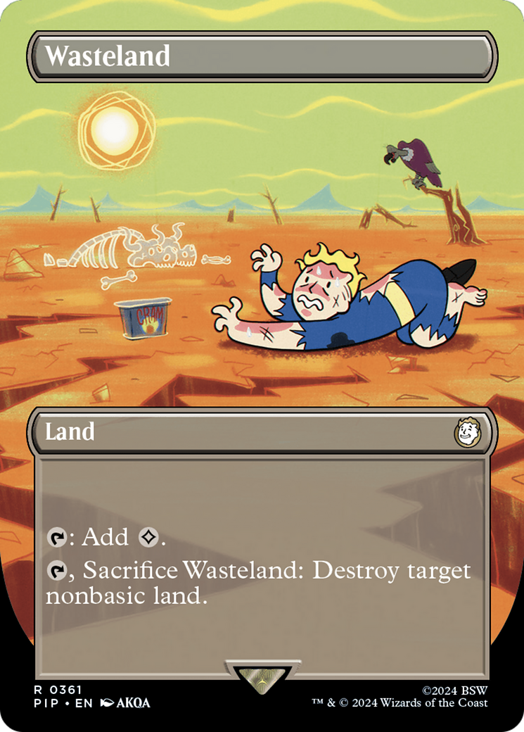 Wasteland (Borderless) [Fallout] | Yard's Games Ltd