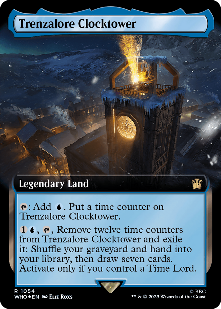 Trenzalore Clocktower (Extended Art) (Surge Foil) [Doctor Who] | Yard's Games Ltd