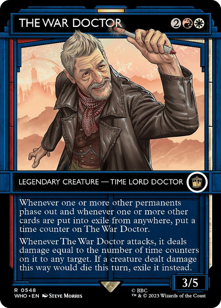 The War Doctor (Showcase) [Doctor Who] | Yard's Games Ltd