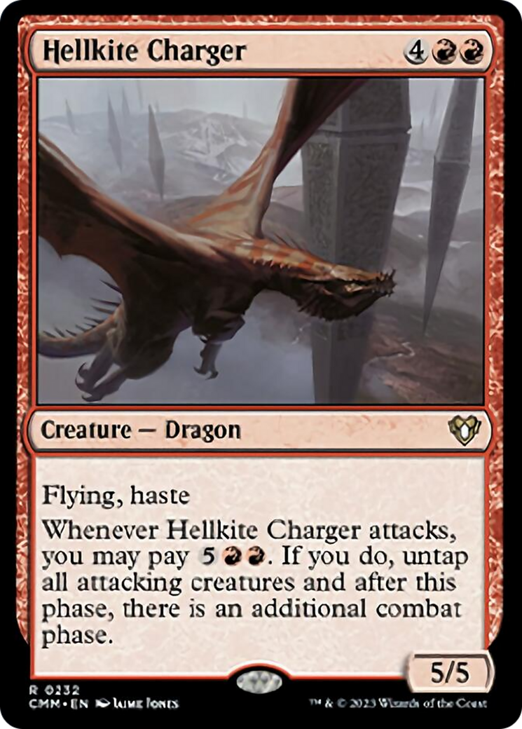 Hellkite Charger [Commander Masters] | Yard's Games Ltd