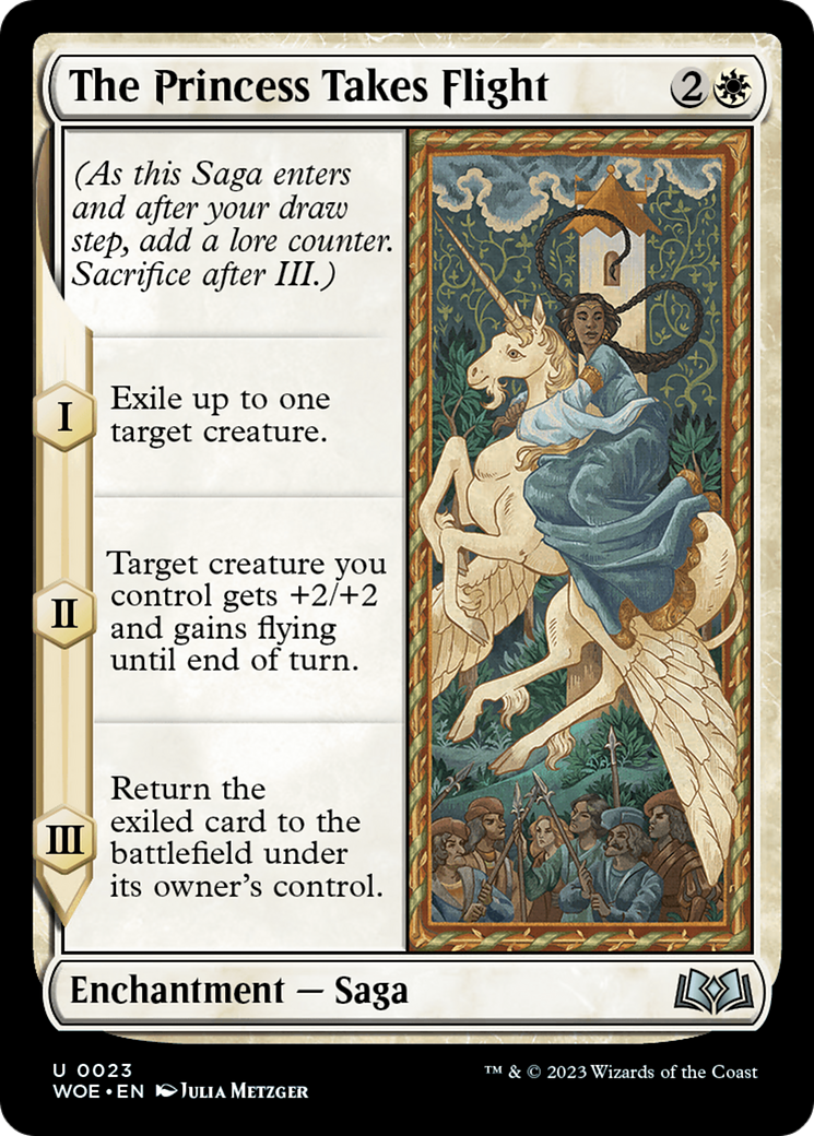 The Princess Takes Flight [Wilds of Eldraine] | Yard's Games Ltd