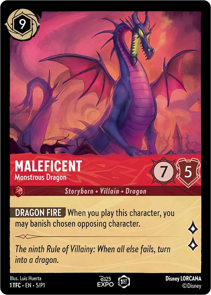 Maleficent (5) [D23 Promos] | Yard's Games Ltd