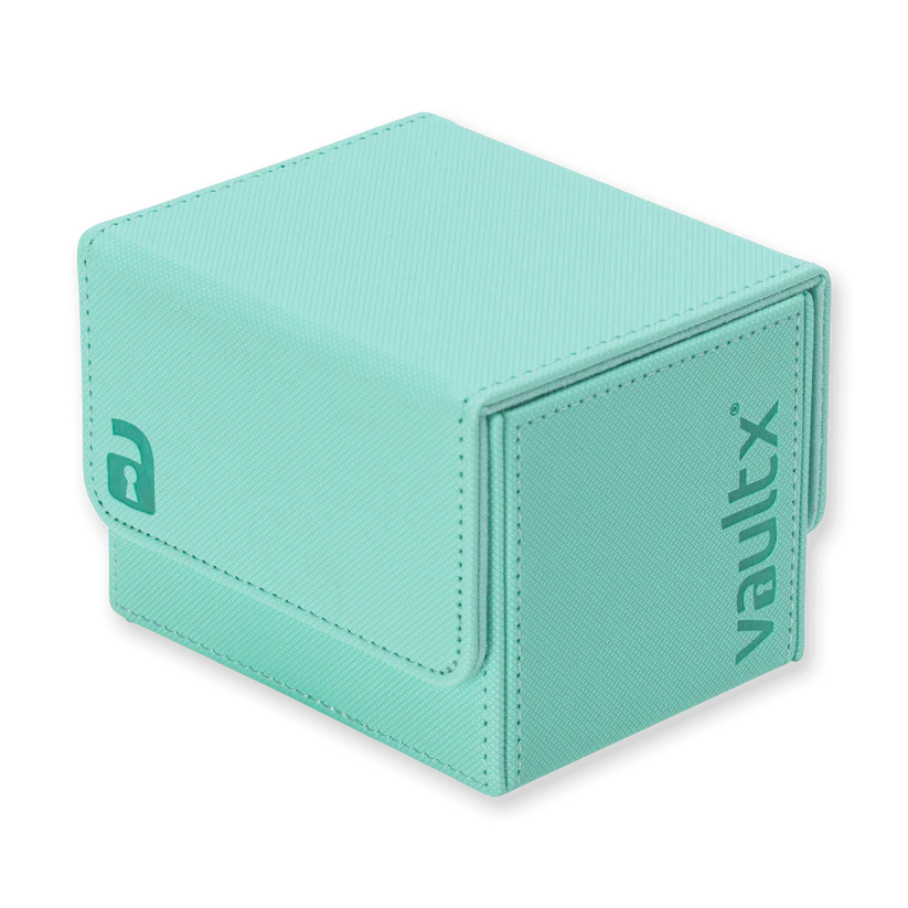 Vault X - Sideloading Deckbox 100+ - Mint Green | Yard's Games Ltd