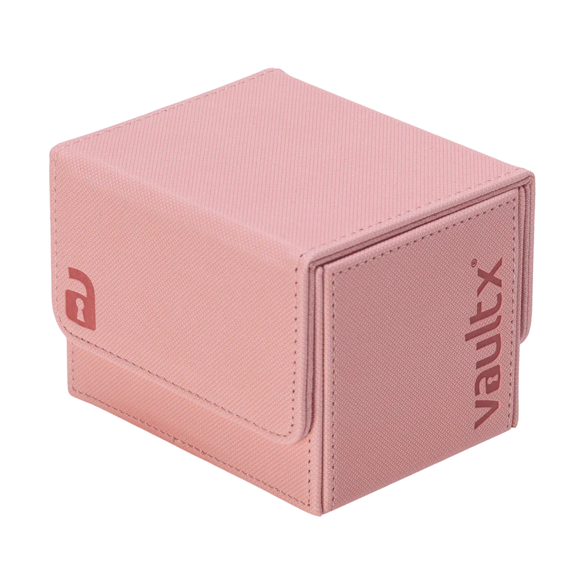 Vault X - Sideloading Deckbox 100+ - Just Pink | Yard's Games Ltd