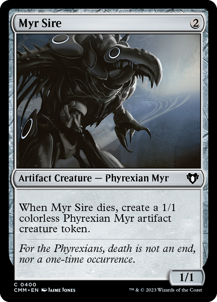 Myr Sire [Commander Masters] | Yard's Games Ltd