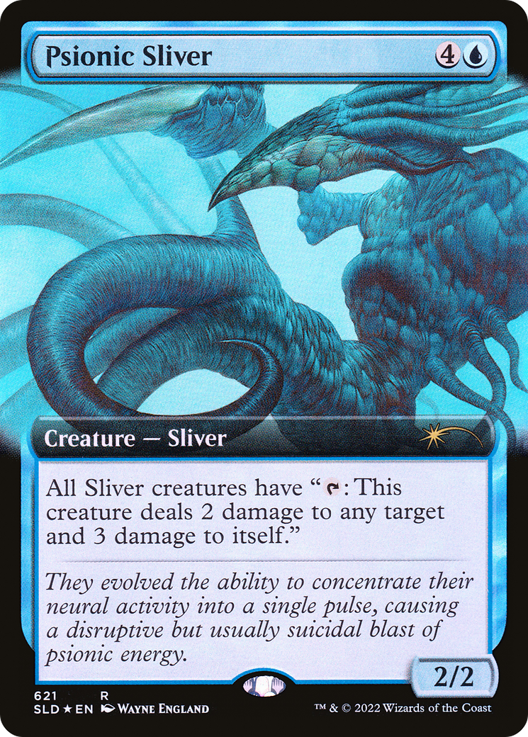 Psionic Sliver (Extended Art) [Secret Lair Drop Promos] | Yard's Games Ltd