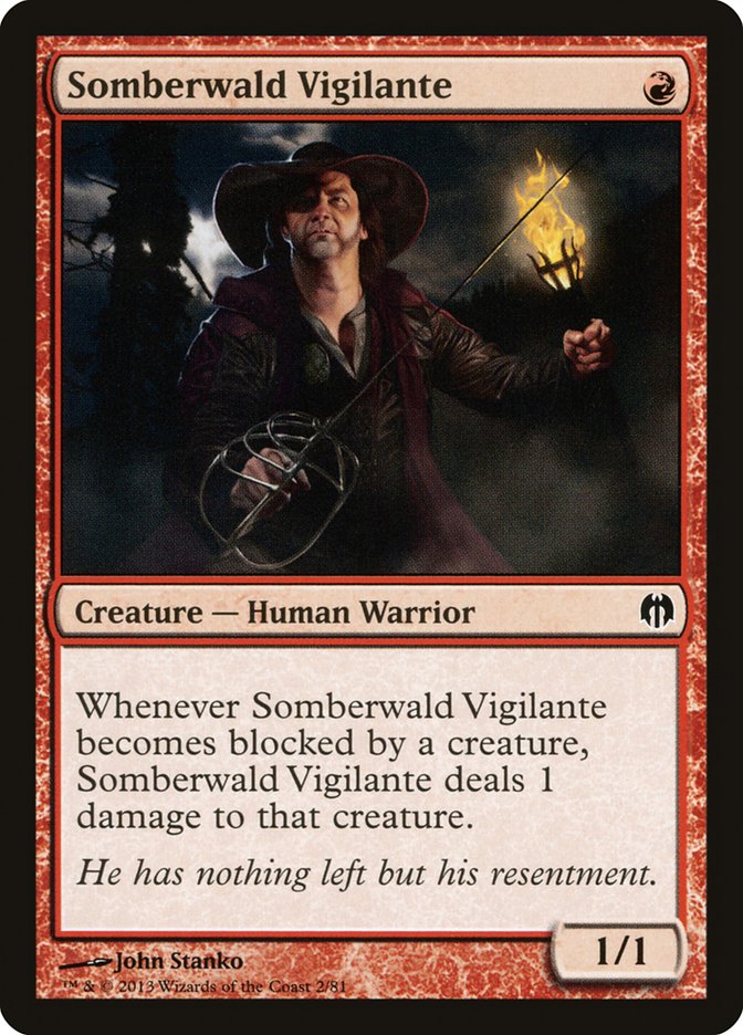 Somberwald Vigilante [Duel Decks: Heroes vs. Monsters] | Yard's Games Ltd