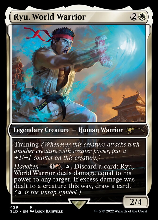 Ryu, World Warrior [Secret Lair Drop Series] | Yard's Games Ltd