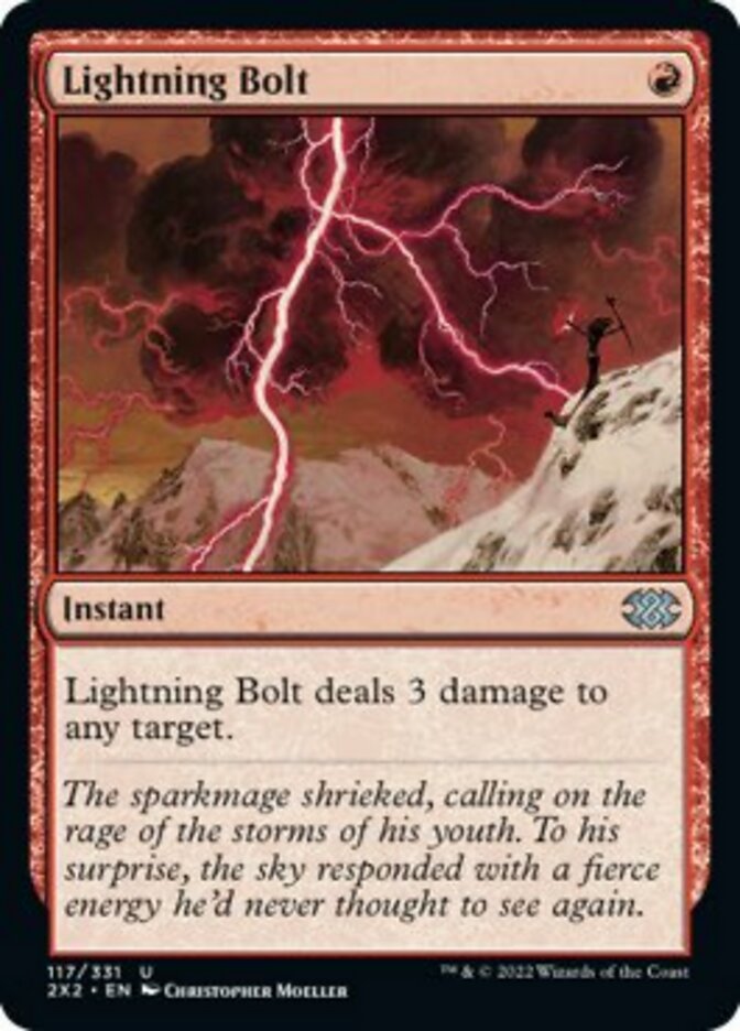 Lightning Bolt [Double Masters 2022] | Yard's Games Ltd