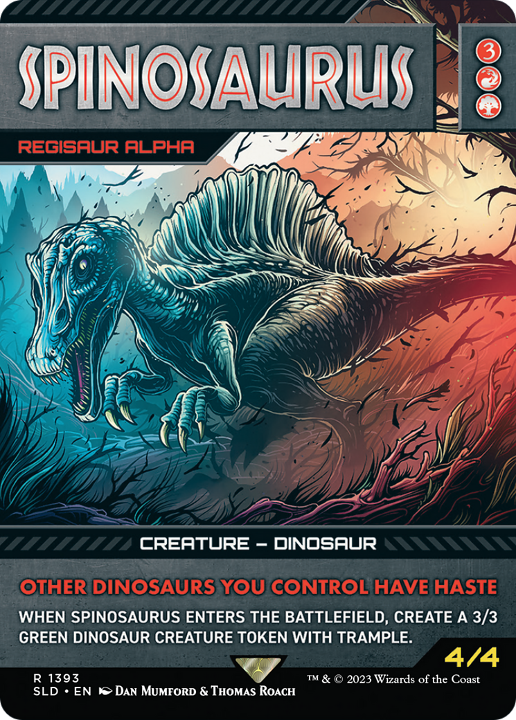 Spinosaurus - Regisaur Alpha [Secret Lair Drop Series] | Yard's Games Ltd