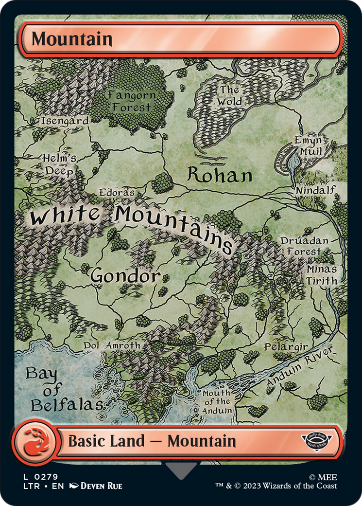 Mountain (279) [The Lord of the Rings: Tales of Middle-Earth] | Yard's Games Ltd