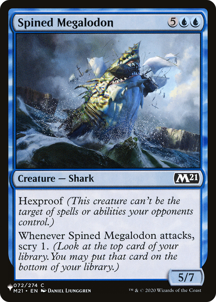 Spined Megalodon [The List] | Yard's Games Ltd