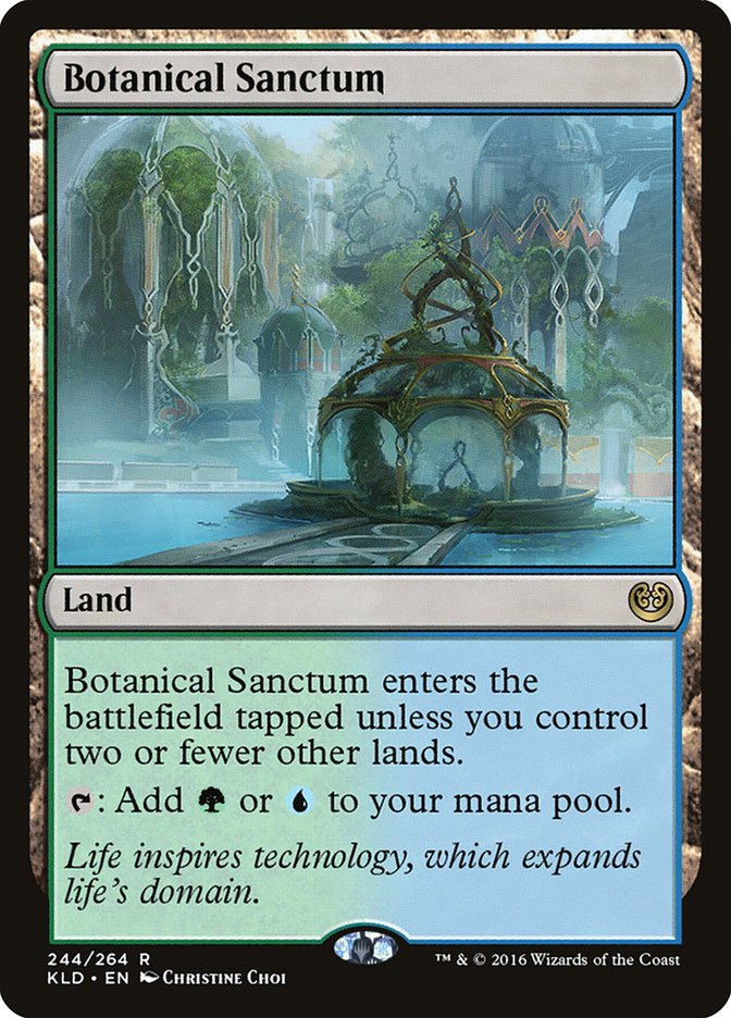 Botanical Sanctum [Kaladesh] | Yard's Games Ltd