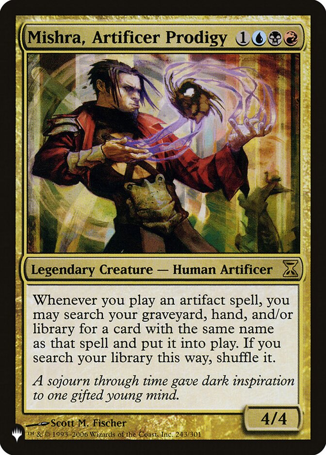 Mishra, Artificer Prodigy [The List] | Yard's Games Ltd