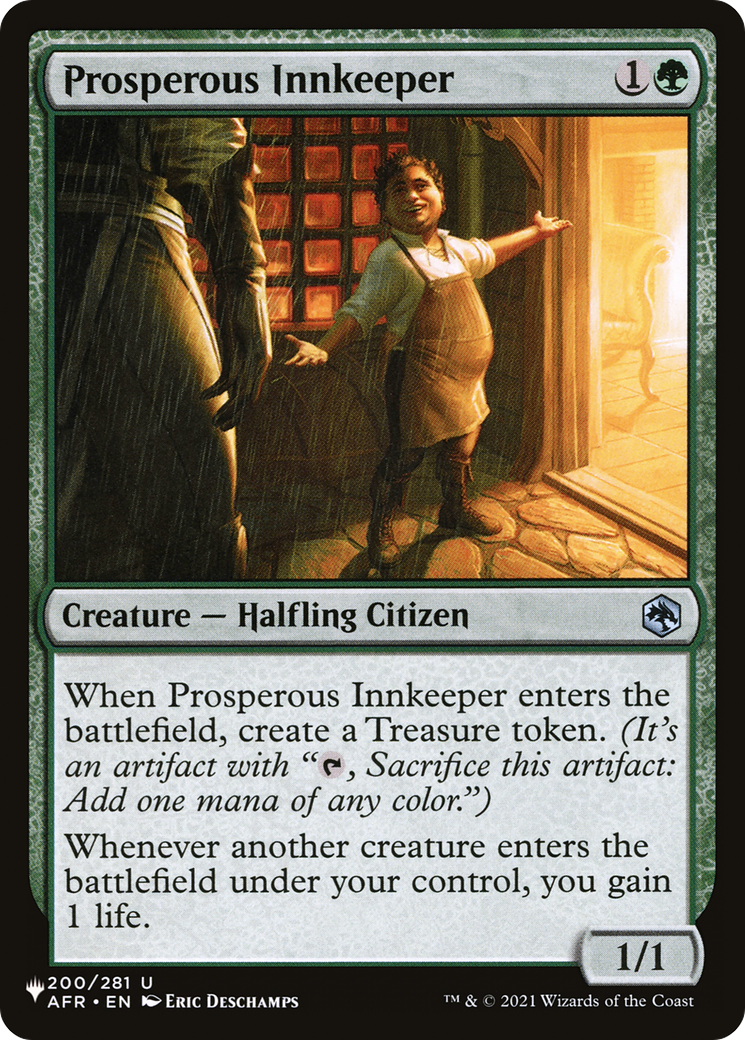 Prosperous Innkeeper [The List] | Yard's Games Ltd