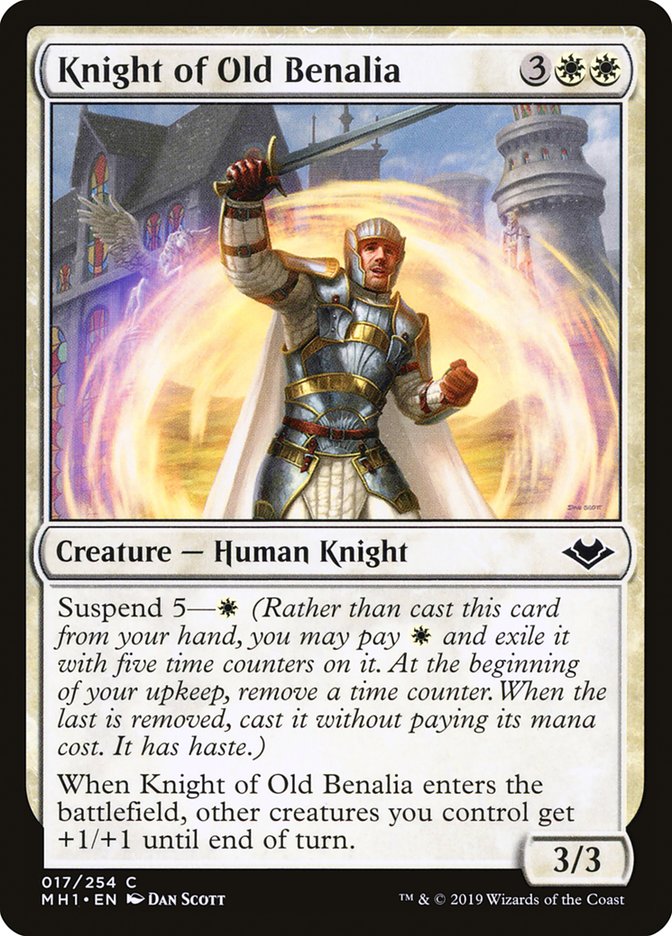 Knight of Old Benalia [Modern Horizons] | Yard's Games Ltd