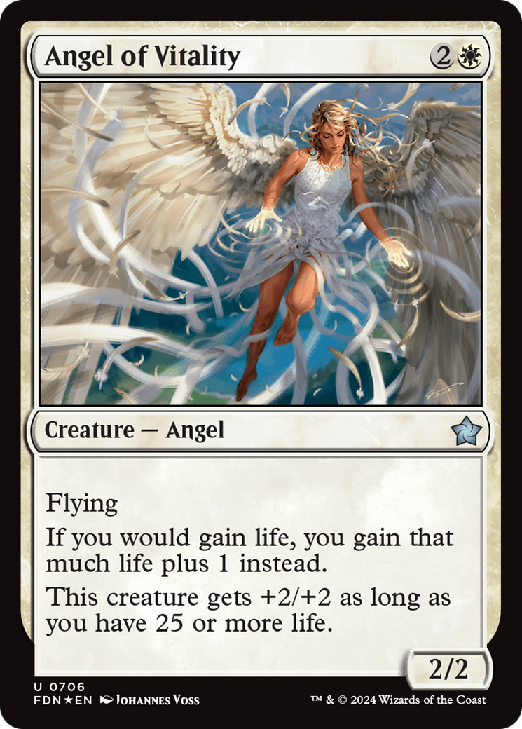 Angel of Vitality [Foundations] | Yard's Games Ltd