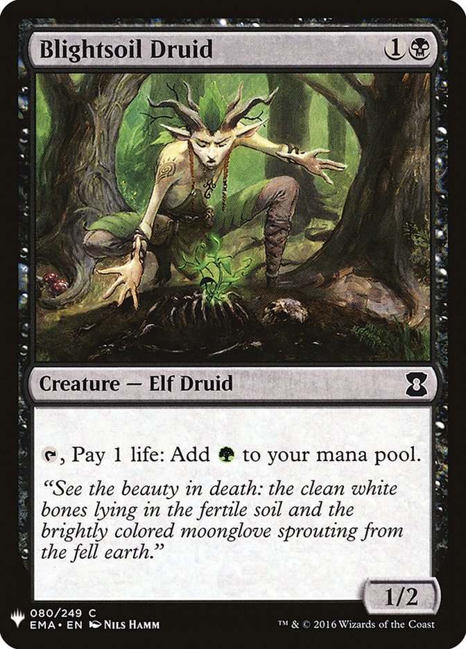 Blightsoil Druid [Mystery Booster] | Yard's Games Ltd