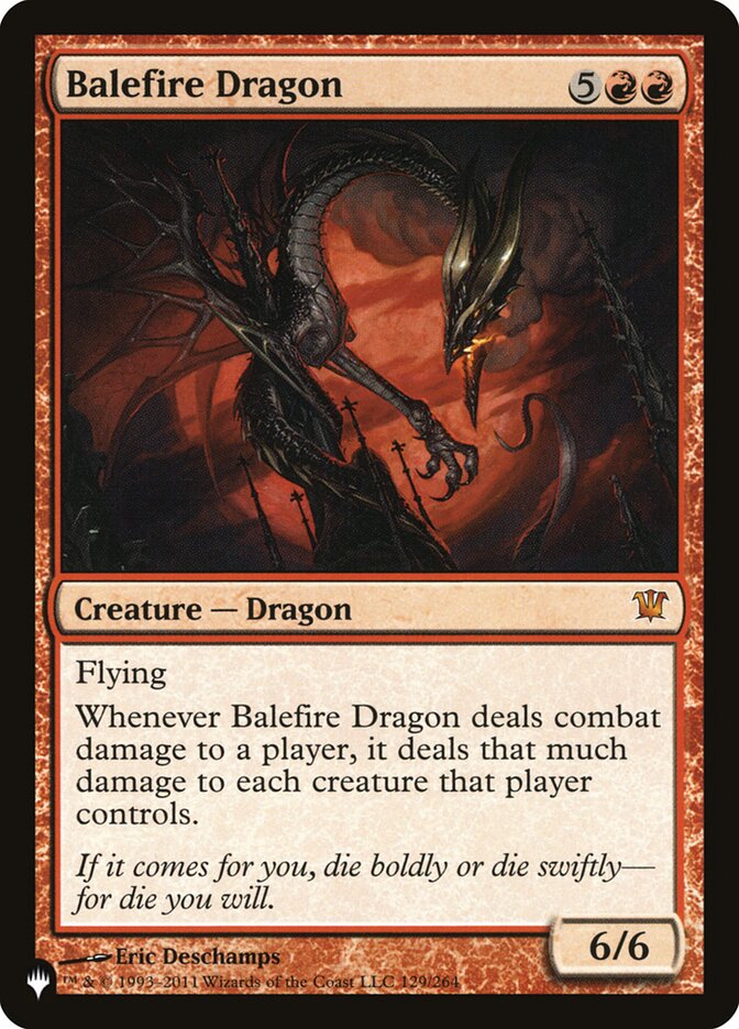 Balefire Dragon [The List] | Yard's Games Ltd