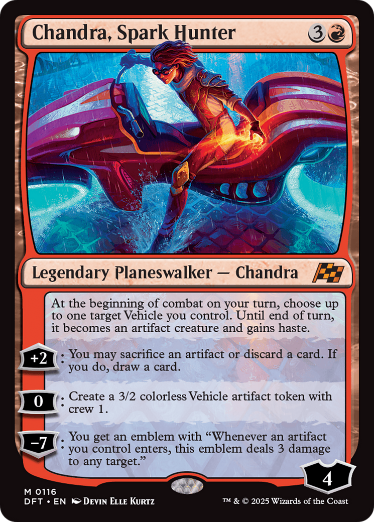 Chandra, Spark Hunter [Aetherdrift] | Yard's Games Ltd