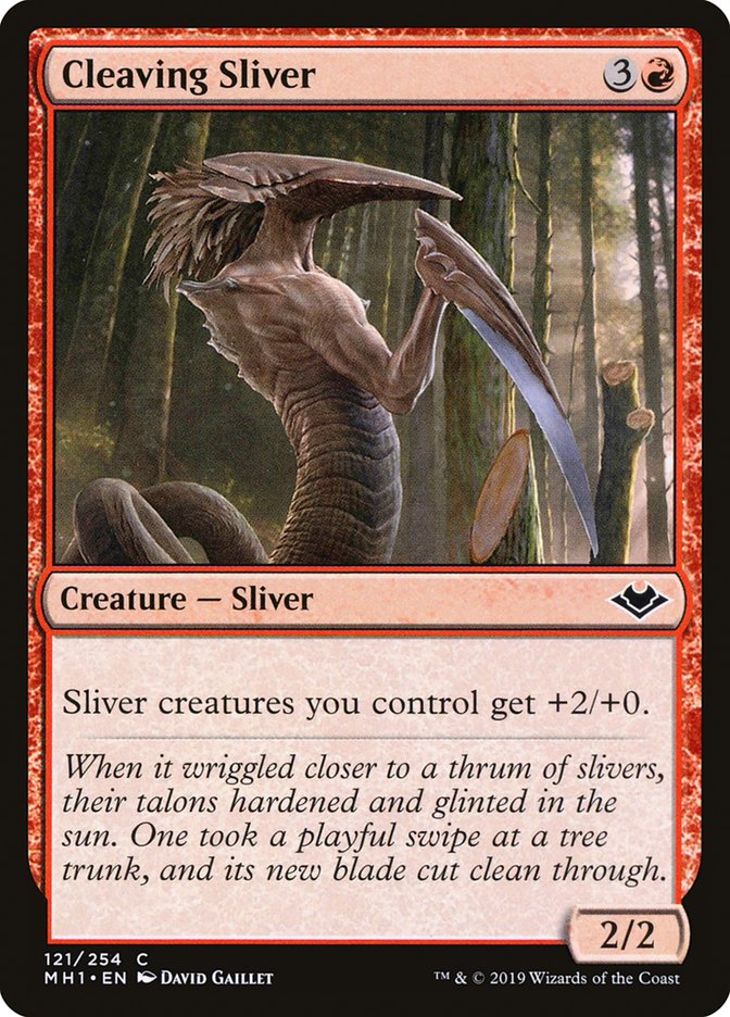 Cleaving Sliver [Modern Horizons] | Yard's Games Ltd