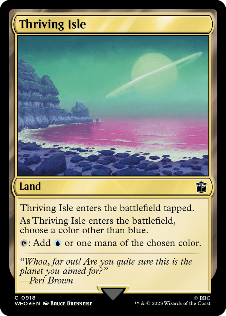 Thriving Isle (Surge Foil) [Doctor Who] | Yard's Games Ltd