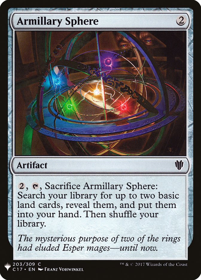 Armillary Sphere [Mystery Booster] | Yard's Games Ltd