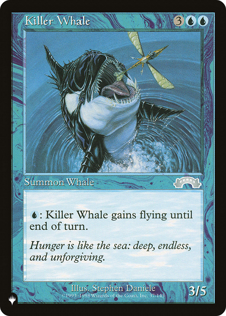 Killer Whale [The List Reprints] | Yard's Games Ltd