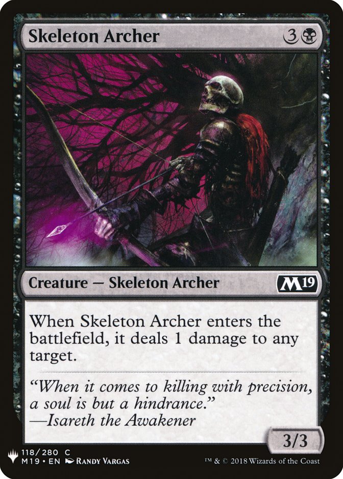 Skeleton Archer [Mystery Booster] | Yard's Games Ltd