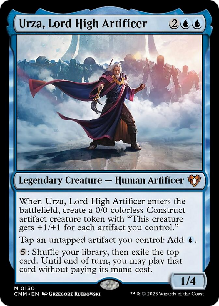 Urza, Lord High Artificer [Commander Masters] | Yard's Games Ltd